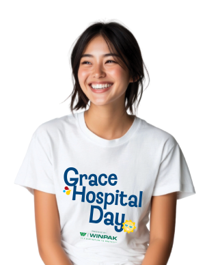 Grace Hospital Day White Shirt